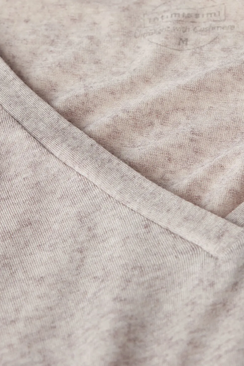 V-neck top in Modal Ultralight with Cashmere