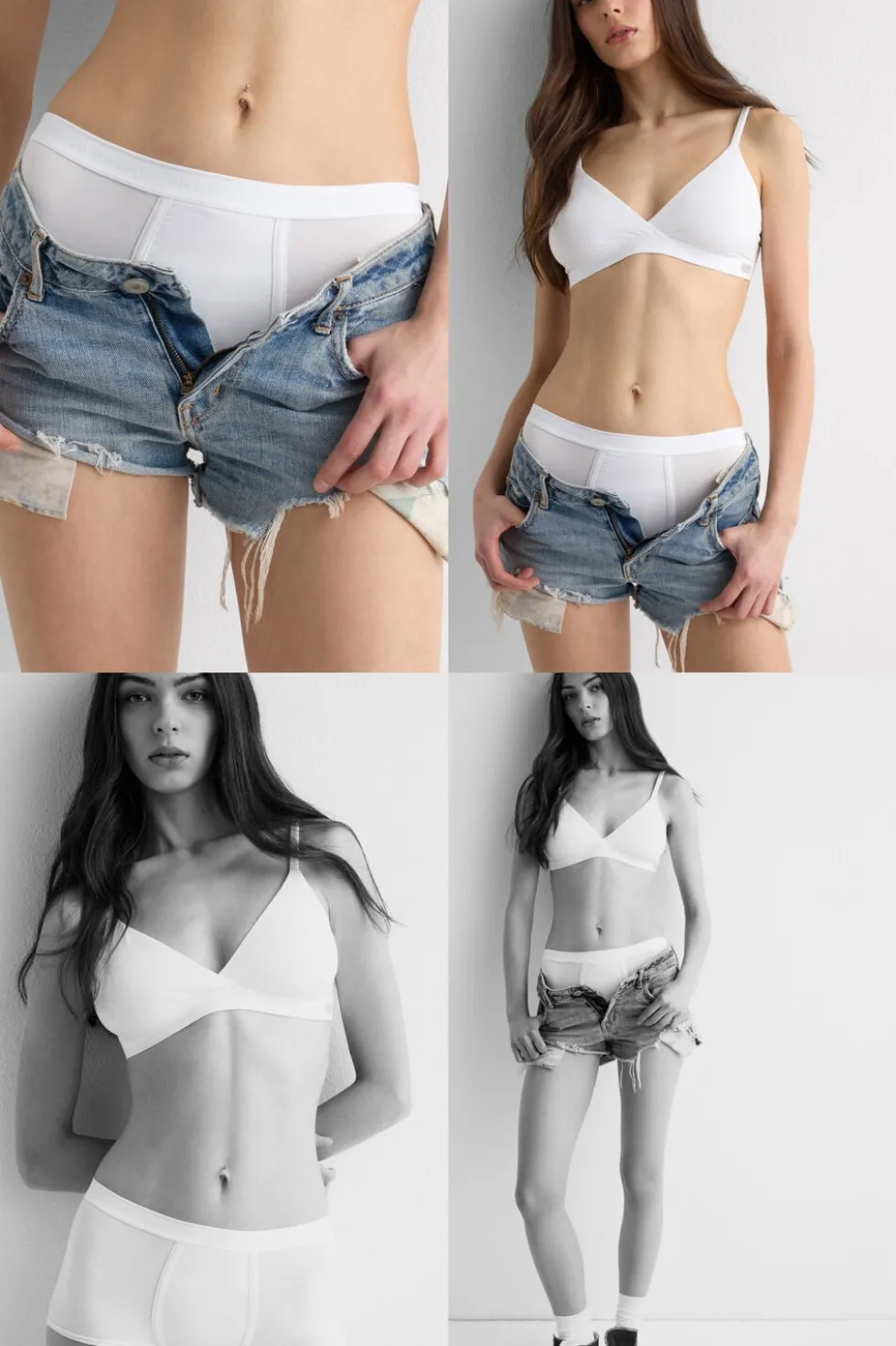Women’s Boxers in Natural Cotton